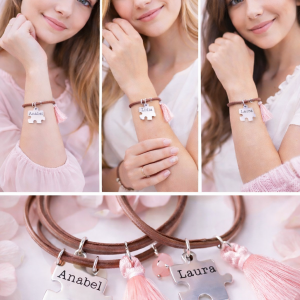 pulseras puzzle en modelos